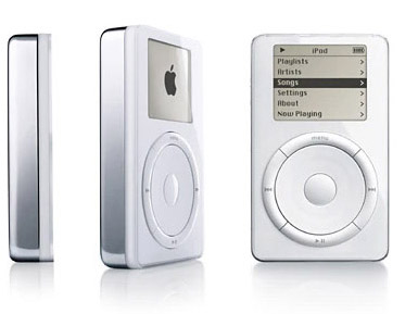 第一代 iPod，2001 年 10 月前後